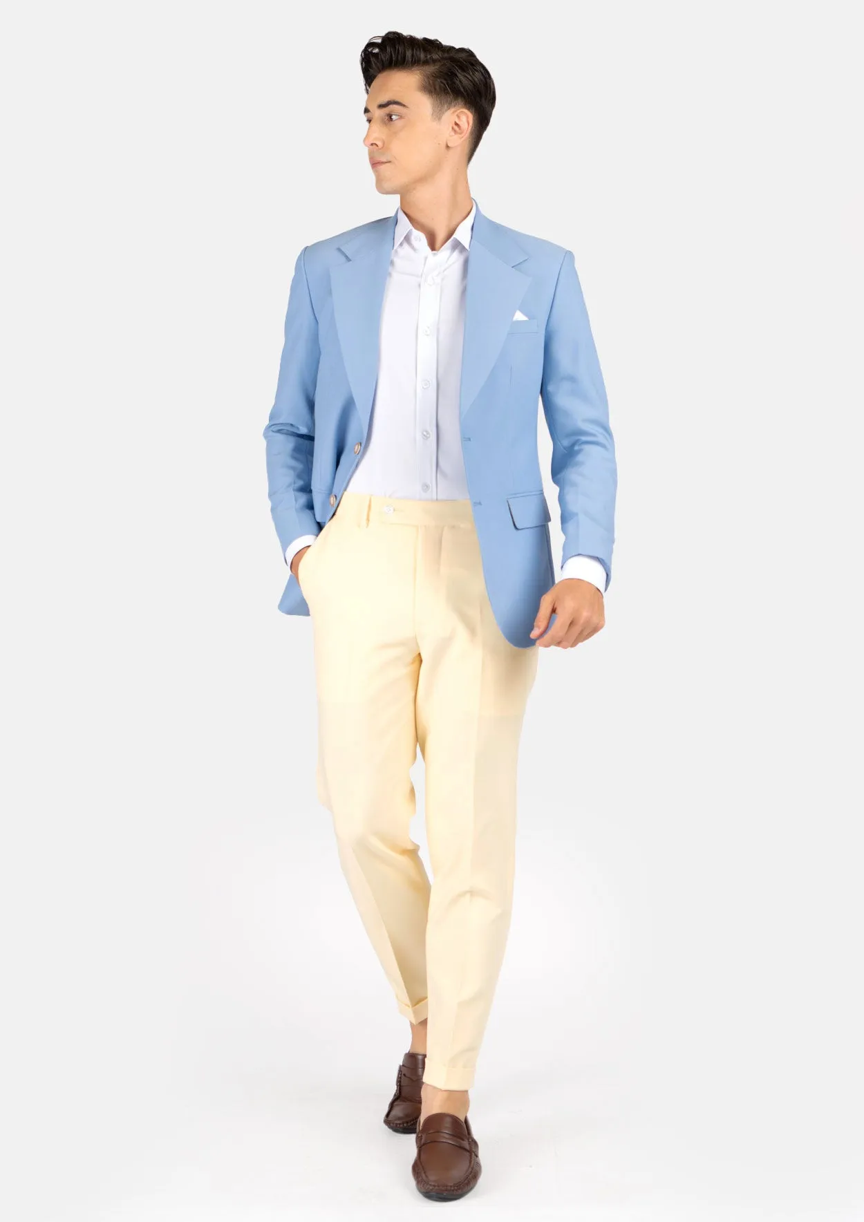 Ellis Icy Blue Stretch Jacket