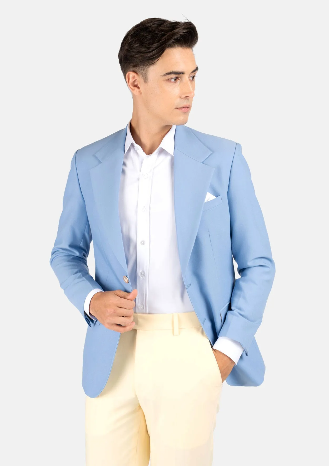 Ellis Icy Blue Stretch Jacket