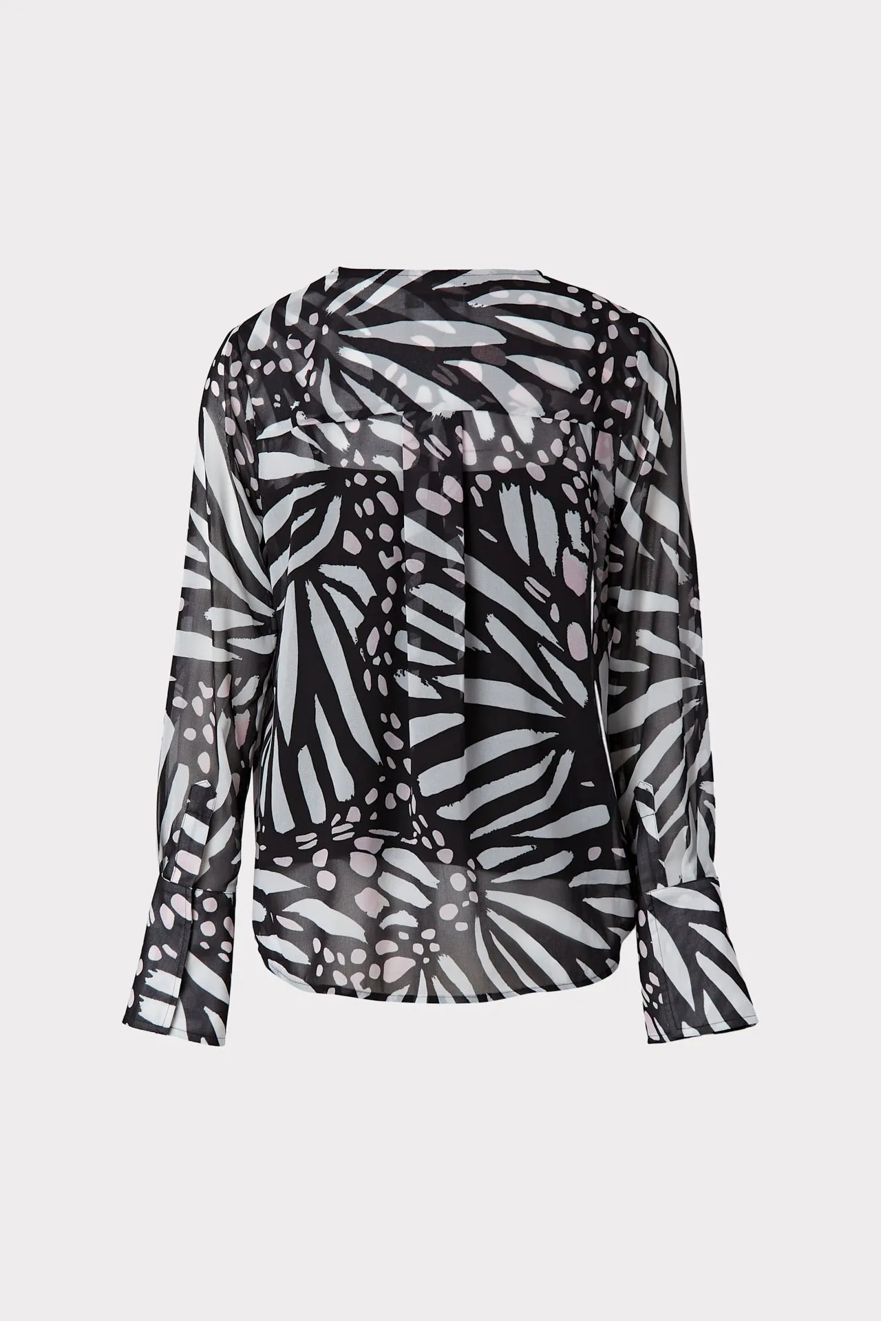Elysa Graphic Butterfly Top