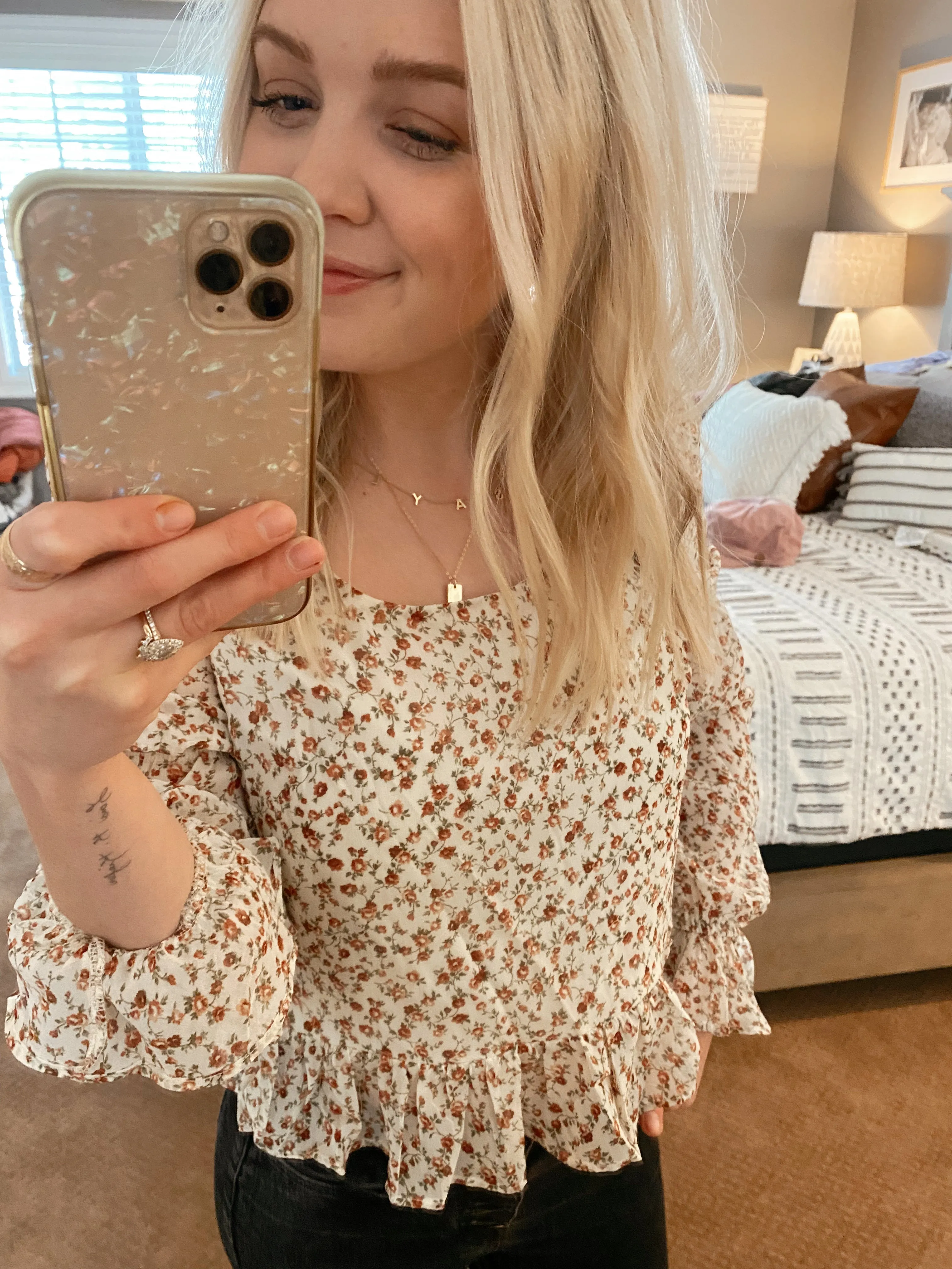 Flirty Flora Top