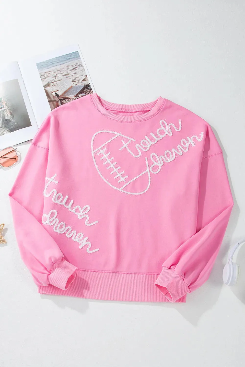 Flirty Football Sweatshirt