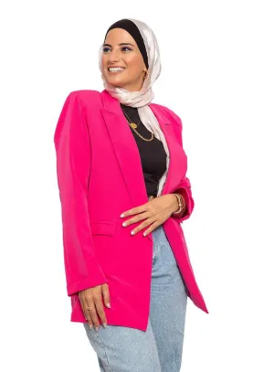 Flowery Barby Blazer