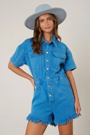Frayed Romper