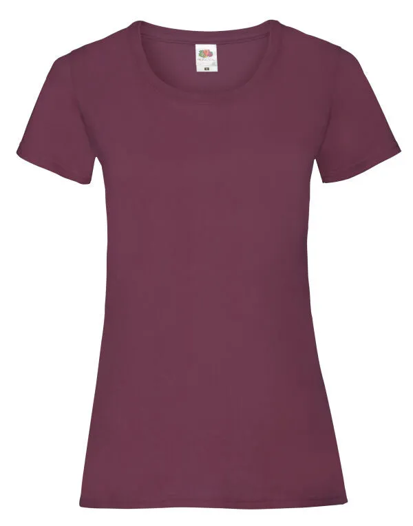 Fruit of the Loom Ladies Valueweight T-Shirt | Multicolor | XS - 2XL
