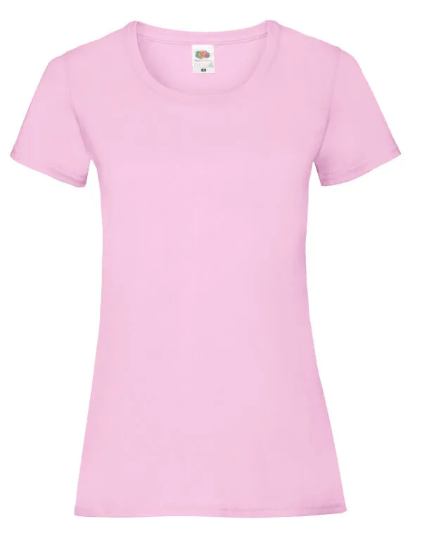Fruit of the Loom Ladies Valueweight T-Shirt | Multicolor | XS - 2XL