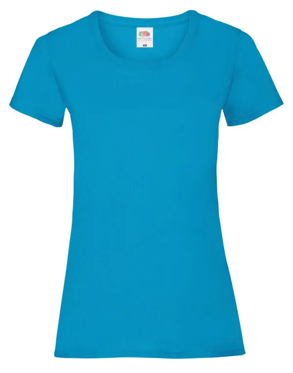 Fruit of the Loom Ladies Valueweight T-Shirt | Multicolor | XS - 2XL