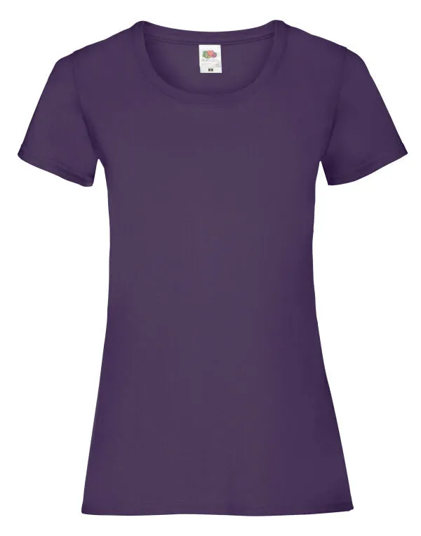 Fruit of the Loom Ladies Valueweight T-Shirt | Multicolor | XS - 2XL