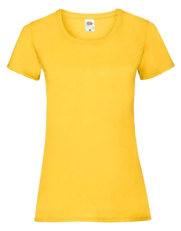 Fruit of the Loom Ladies Valueweight T-Shirt | Multicolor | XS - 2XL