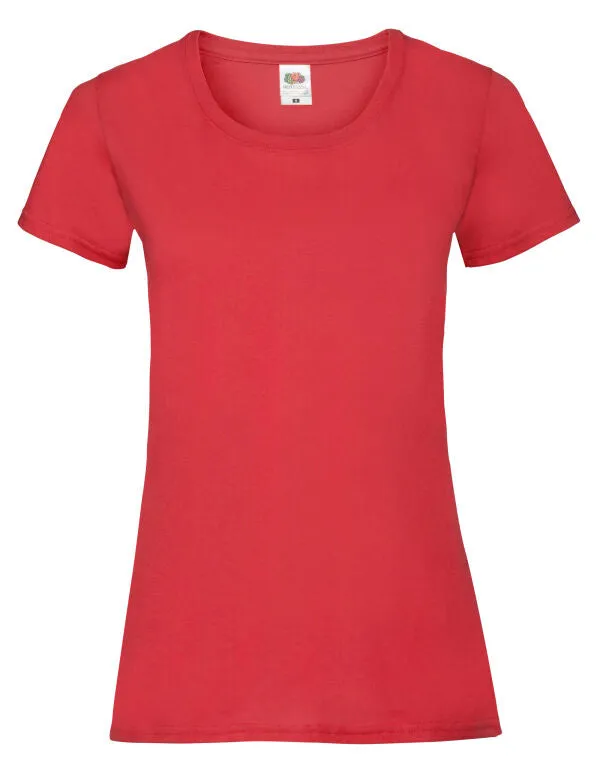 Fruit of the Loom Ladies Valueweight T-Shirt | Multicolor | XS - 2XL