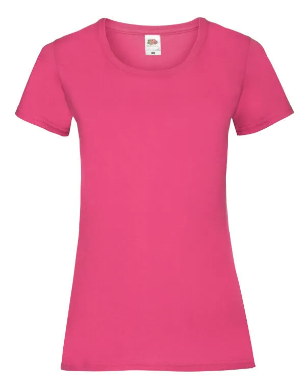 Fruit of the Loom Ladies Valueweight T-Shirt | Multicolor | XS - 2XL