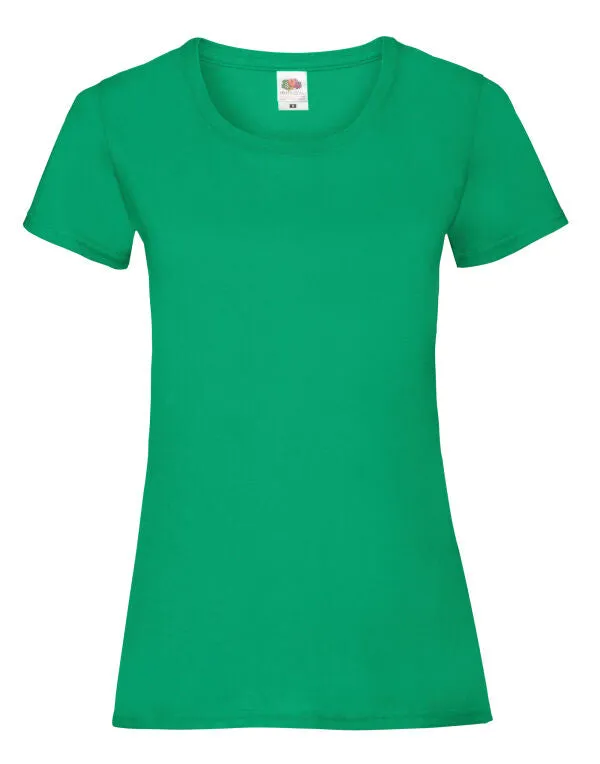 Fruit of the Loom Ladies Valueweight T-Shirt | Multicolor | XS - 2XL