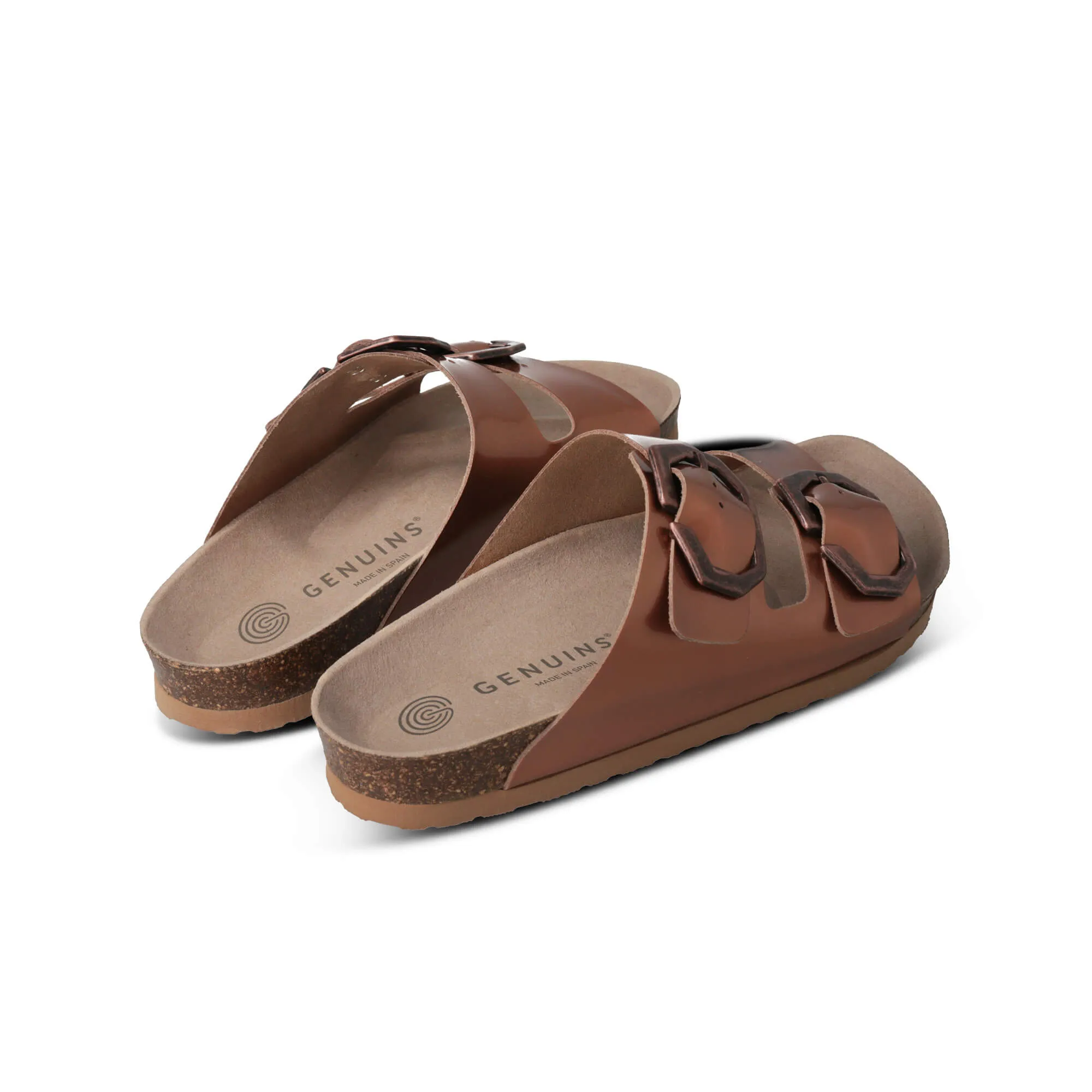 Galia Copper Sandals