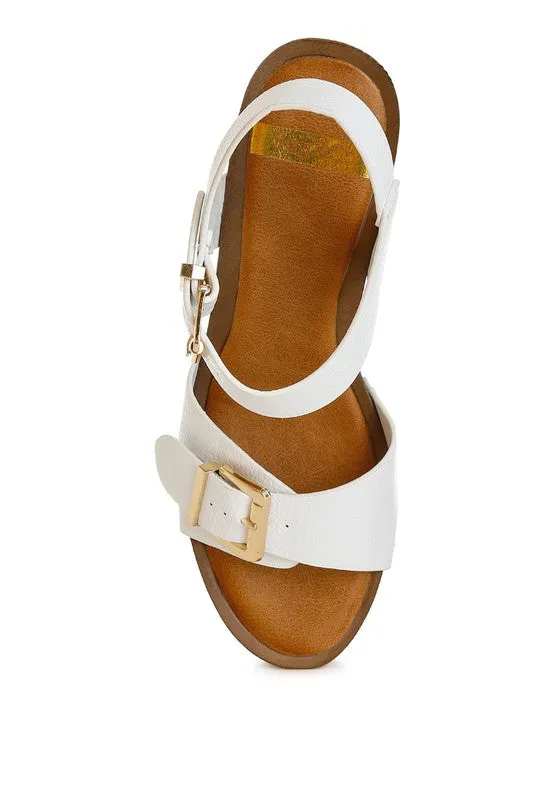 Genuine Leather Clog Sandals