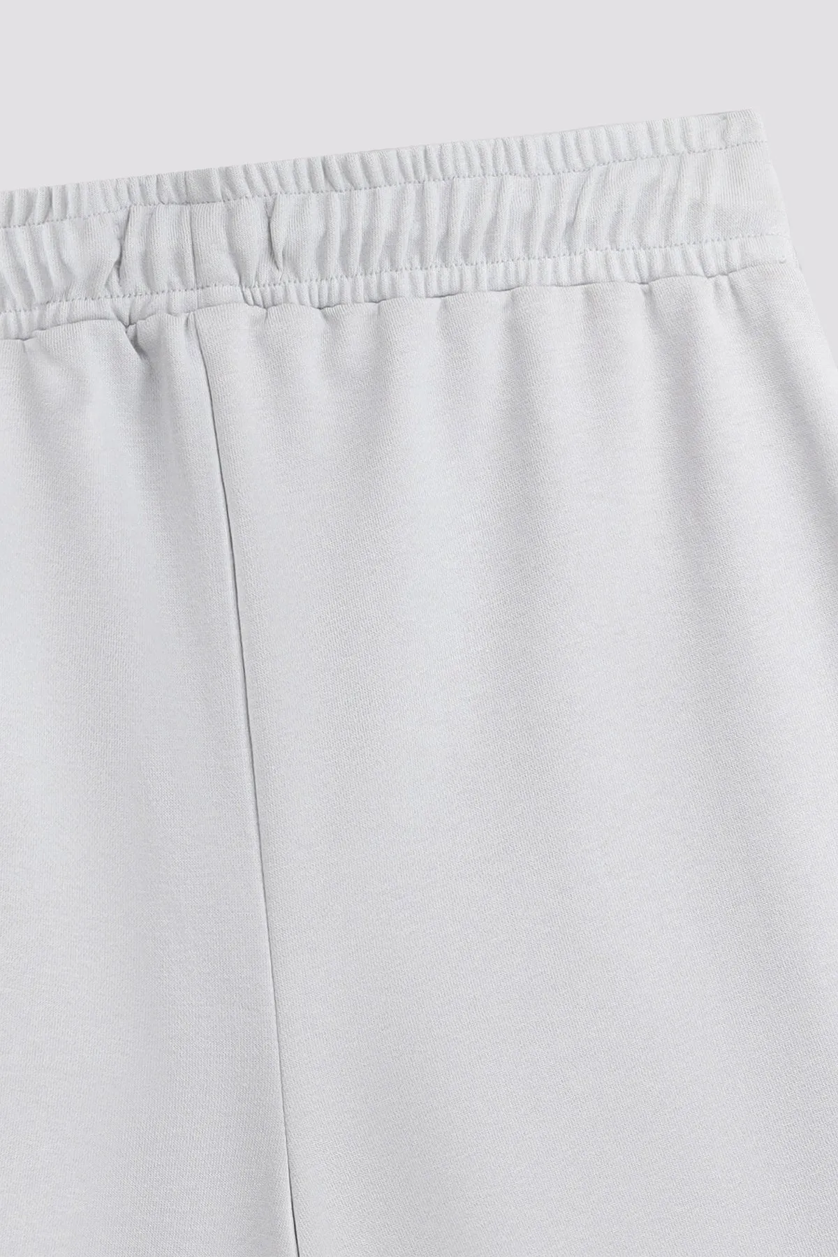 Grey Brooklyn Contrast Trim Shorts (Plus size) - A24 - MSH054P
