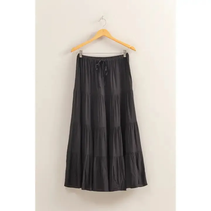 High Waist Maxi Skirt