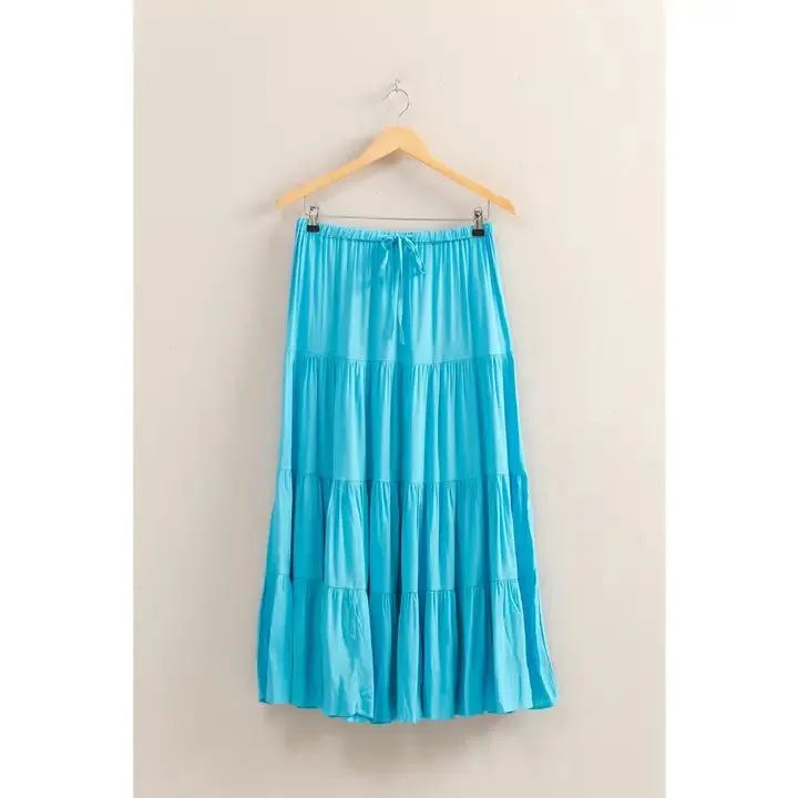 High Waist Maxi Skirt