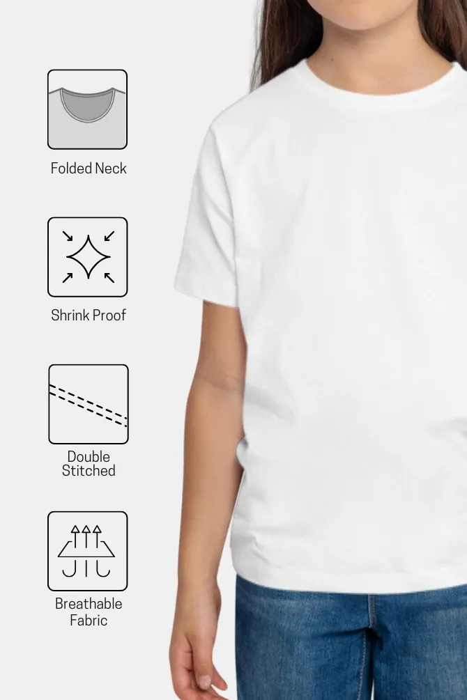 Holi Hai Printed T-shirt for girl
