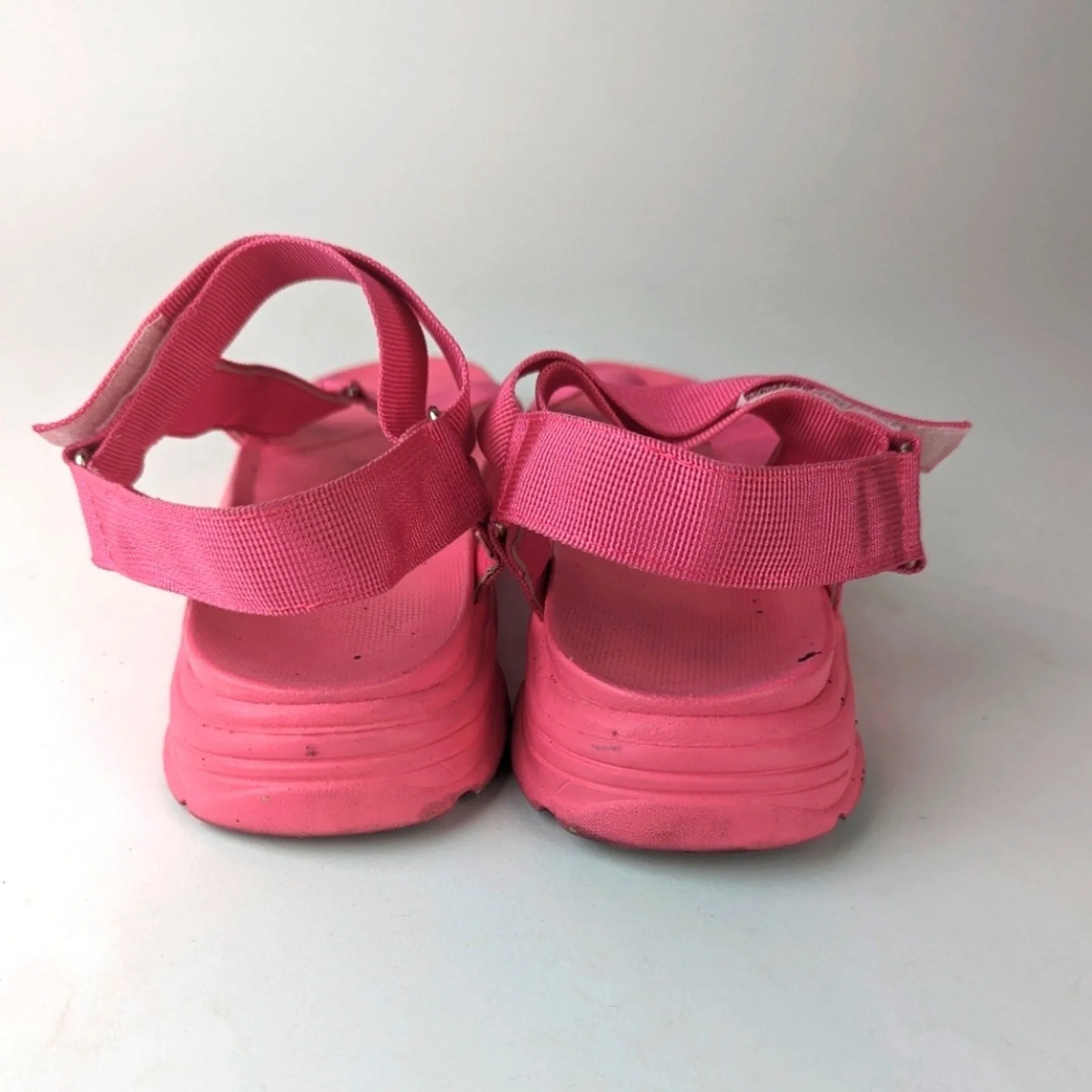 Hot Pink Strappy Sandals 41