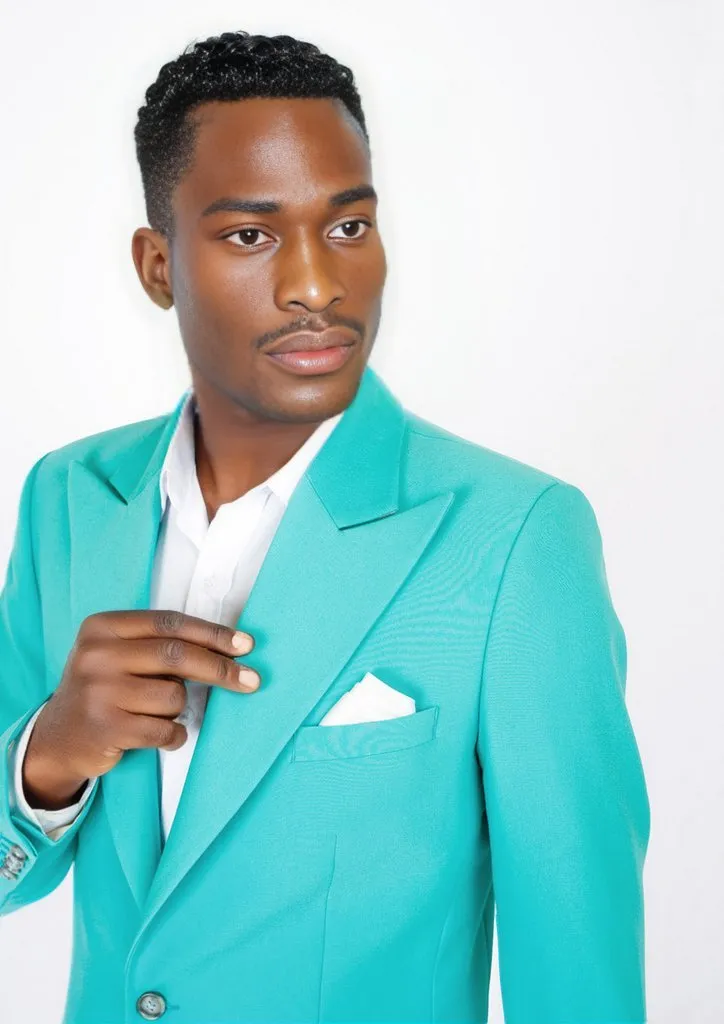 Hudson Aqua Blue Stretch Jacket