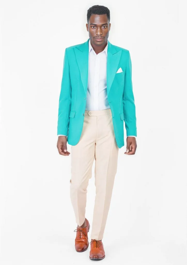Hudson Aqua Blue Stretch Jacket