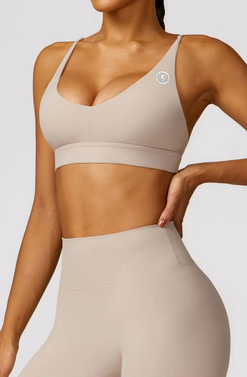 I Am Healthy Quick-Dry Butter Beige Short