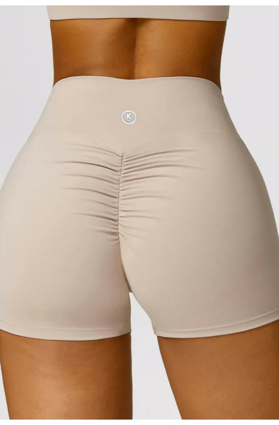 I Am Healthy Quick-Dry Butter Beige Short