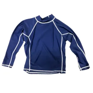 Junior Guard Long Sleeve Rashguard - Navy