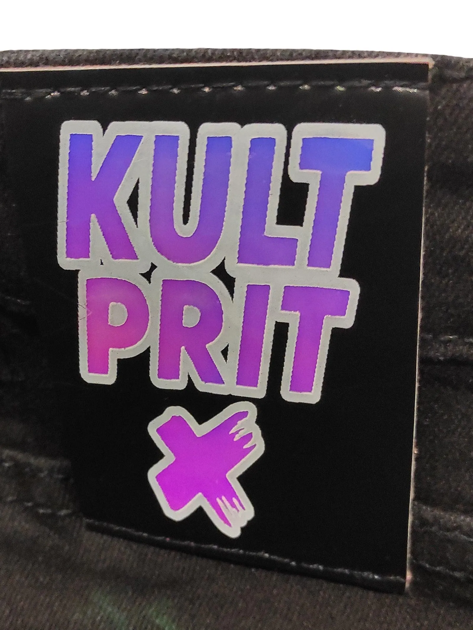 Kultprit 5 pocket with hem & back pocket with print