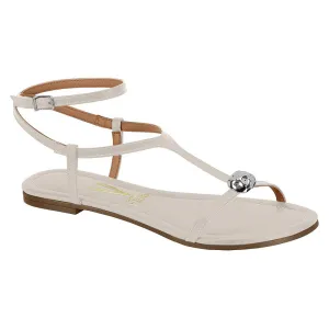 Light Gray Strappy Sandals