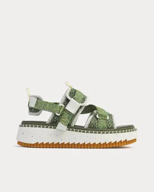 Lilli Flat Forrest Green Sandals