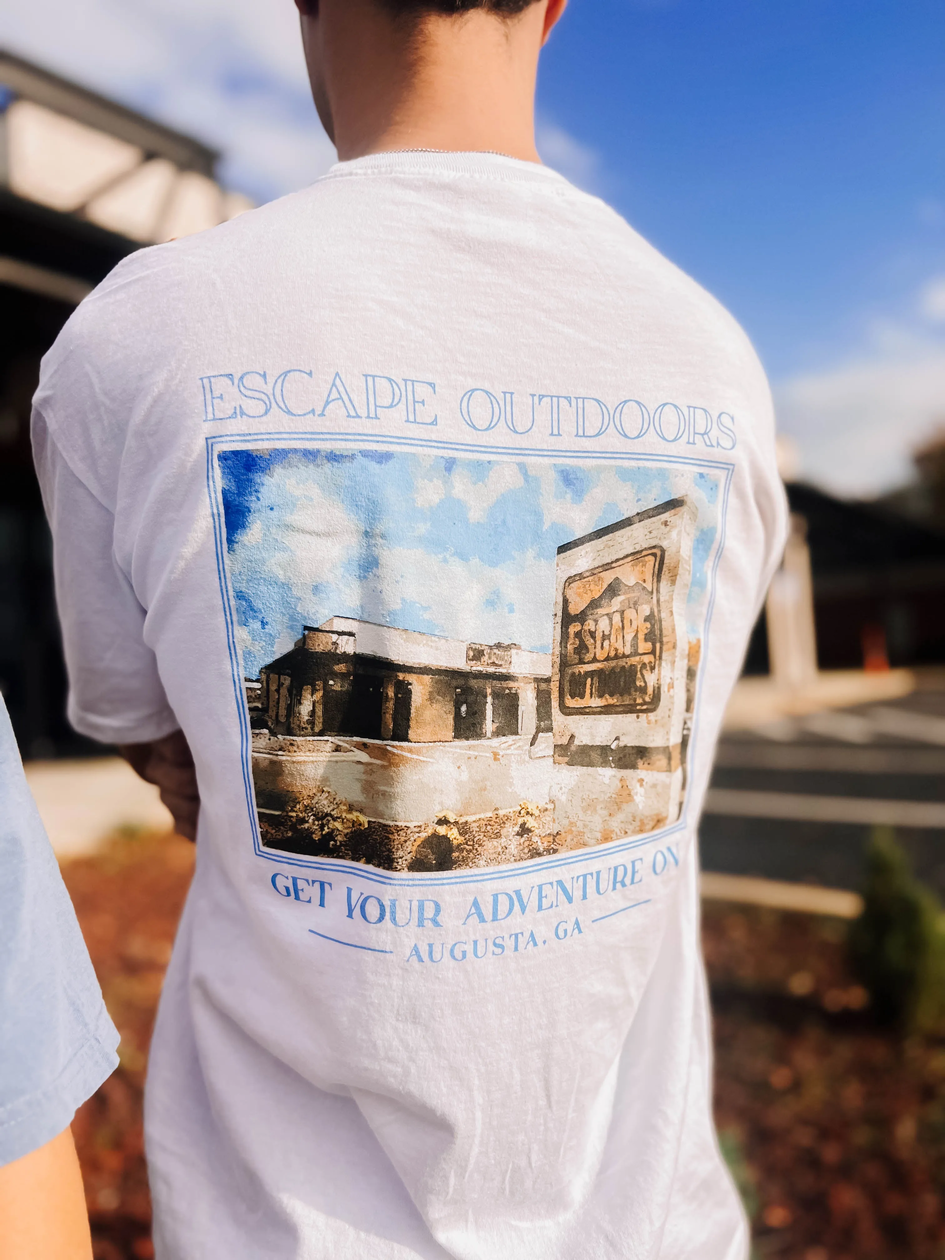 Limited Edition Watercolor Escape Tee