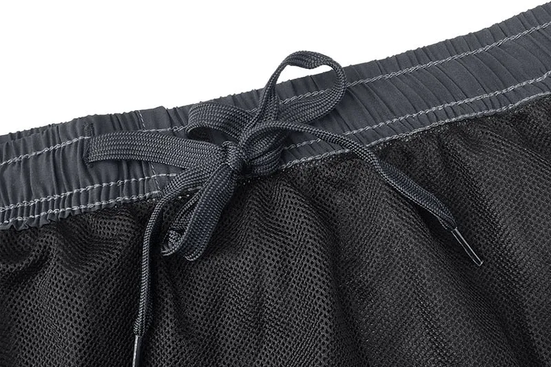 MAGCOMSEN Patchwork Shorts Men