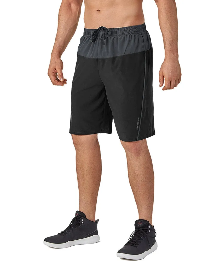 MAGCOMSEN Patchwork Shorts Men