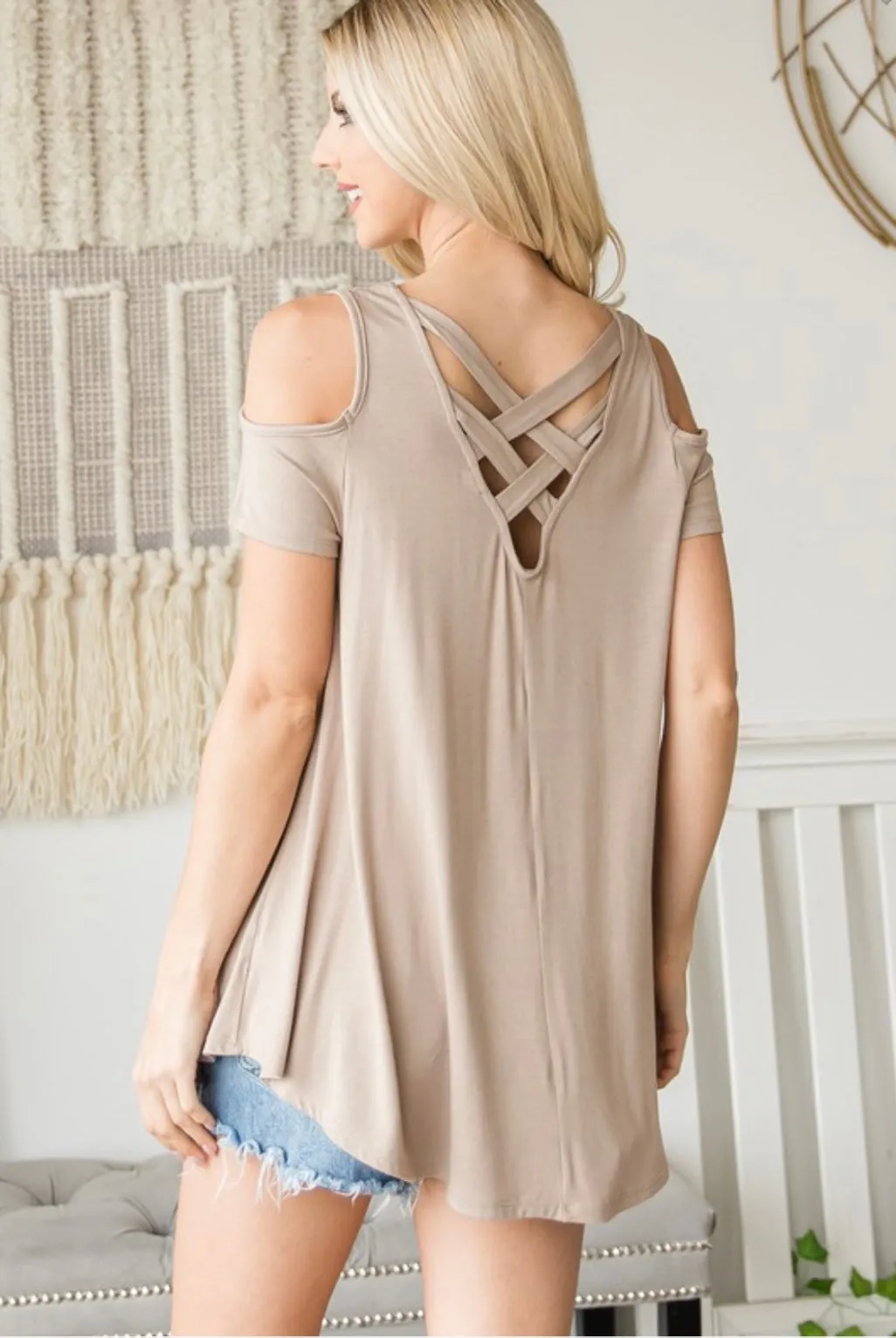 Marley Top (Taupe)
