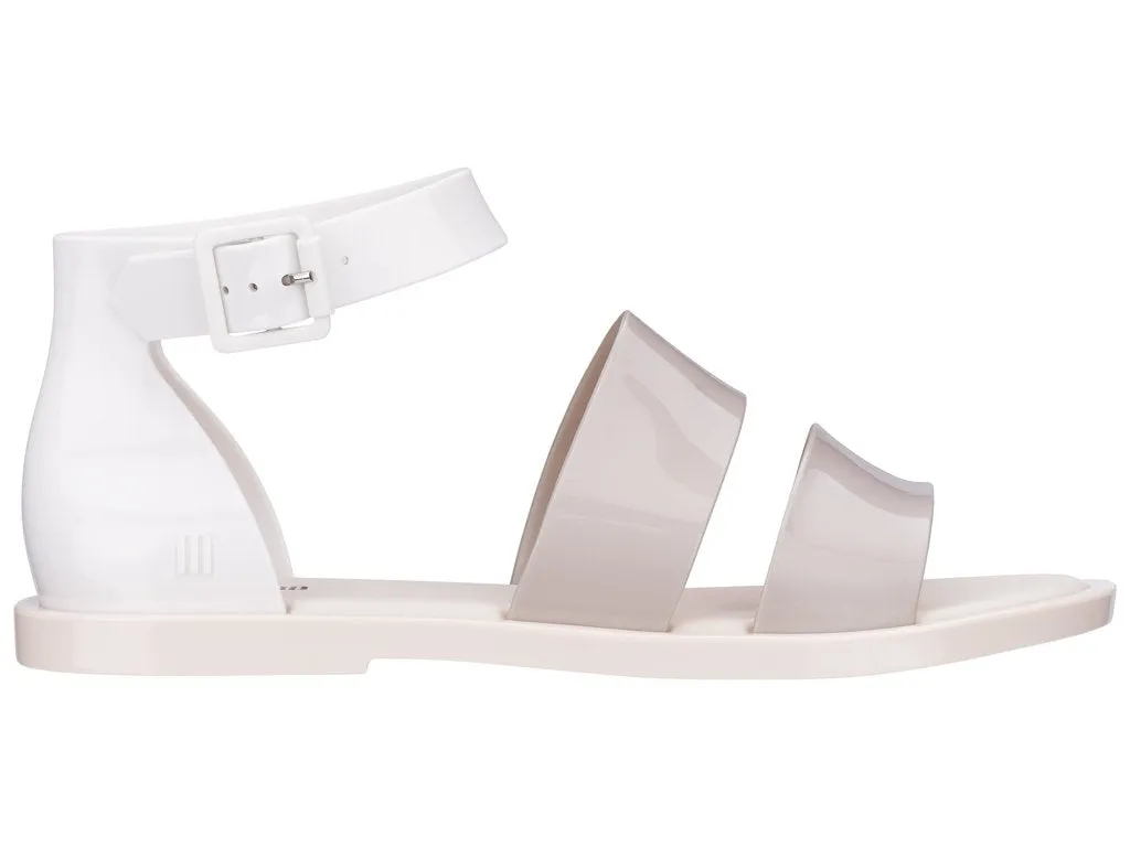 Melissa Model Flat Strappy Beige Sandal For Women