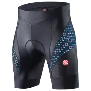 Men's 4D Padded Quick Dry Bike Shorts-CPS5000-Blue