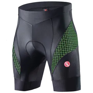 Men's 4D Padded Quick Dry Cycling Shorts-CPS5000-Green