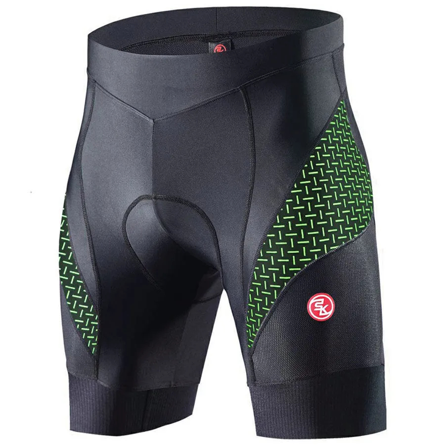 Men's 4D Padded Quick Dry Cycling Shorts-CPS5000-Green