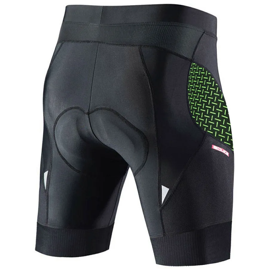 Men's 4D Padded Quick Dry Cycling Shorts-CPS5000-Green