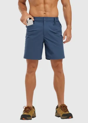 Men's 7“ Lightweight Flat Front Work Chino Shorts