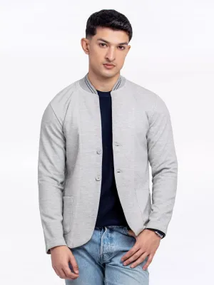 Men's Light Grey Blazer - EMTBK23-001