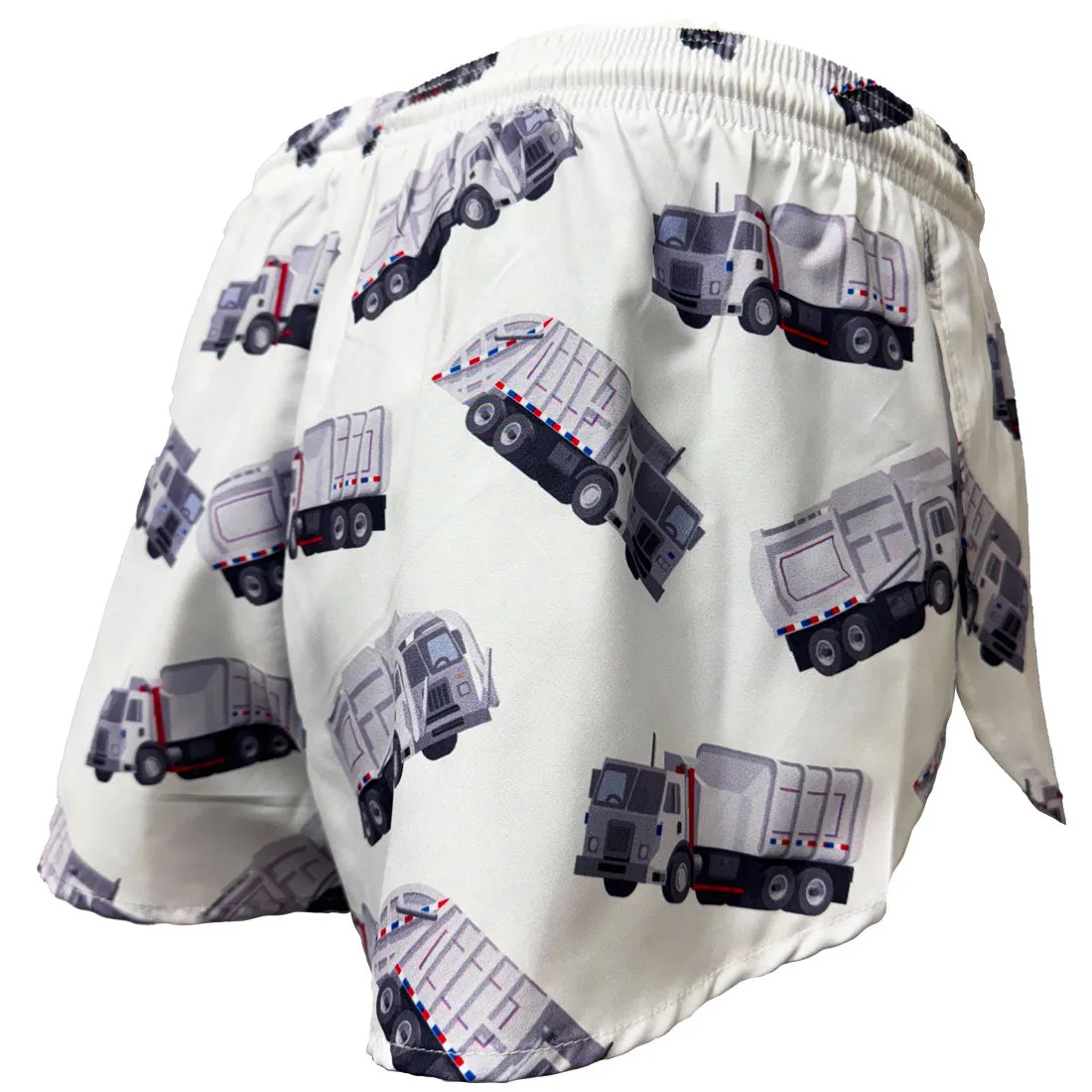 Men's Printed 1" Elite Split Shorts - Garbage