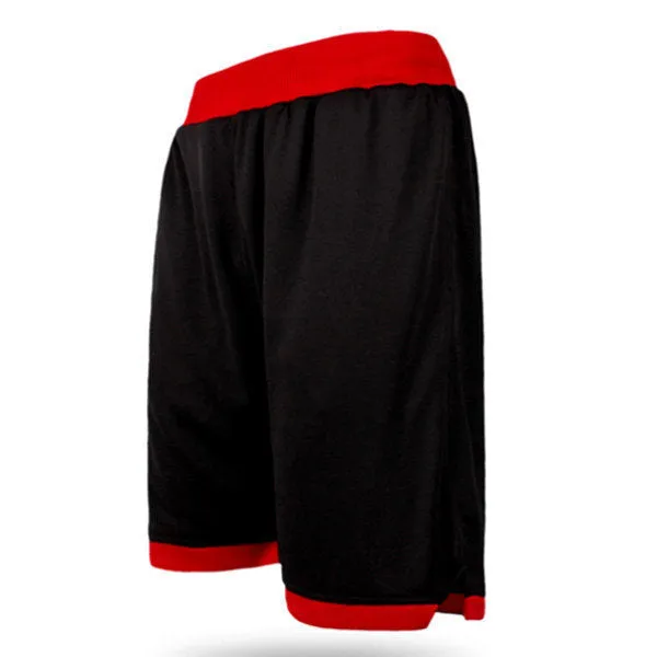 Mens Quick Dry Sweatpants Running Knee-length Shorts Breathable Loose Gym Basketball Shorts