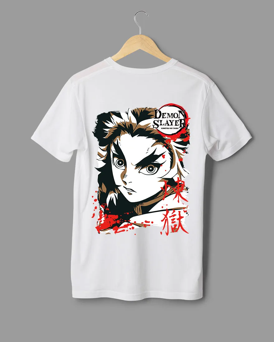 Mens Regular Tshirt Anime Demon Slayer Tanjiro 9