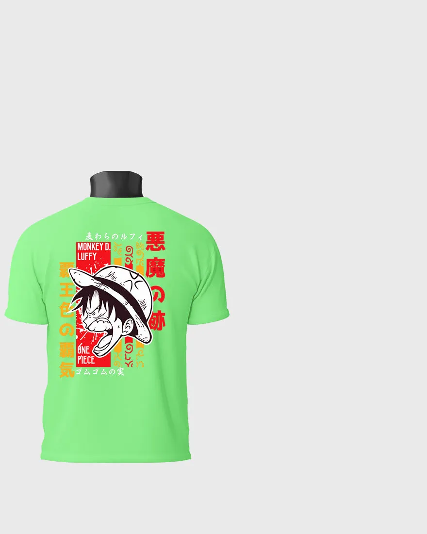 Mens Regular Tshirt Anime One Piece Luffy 9