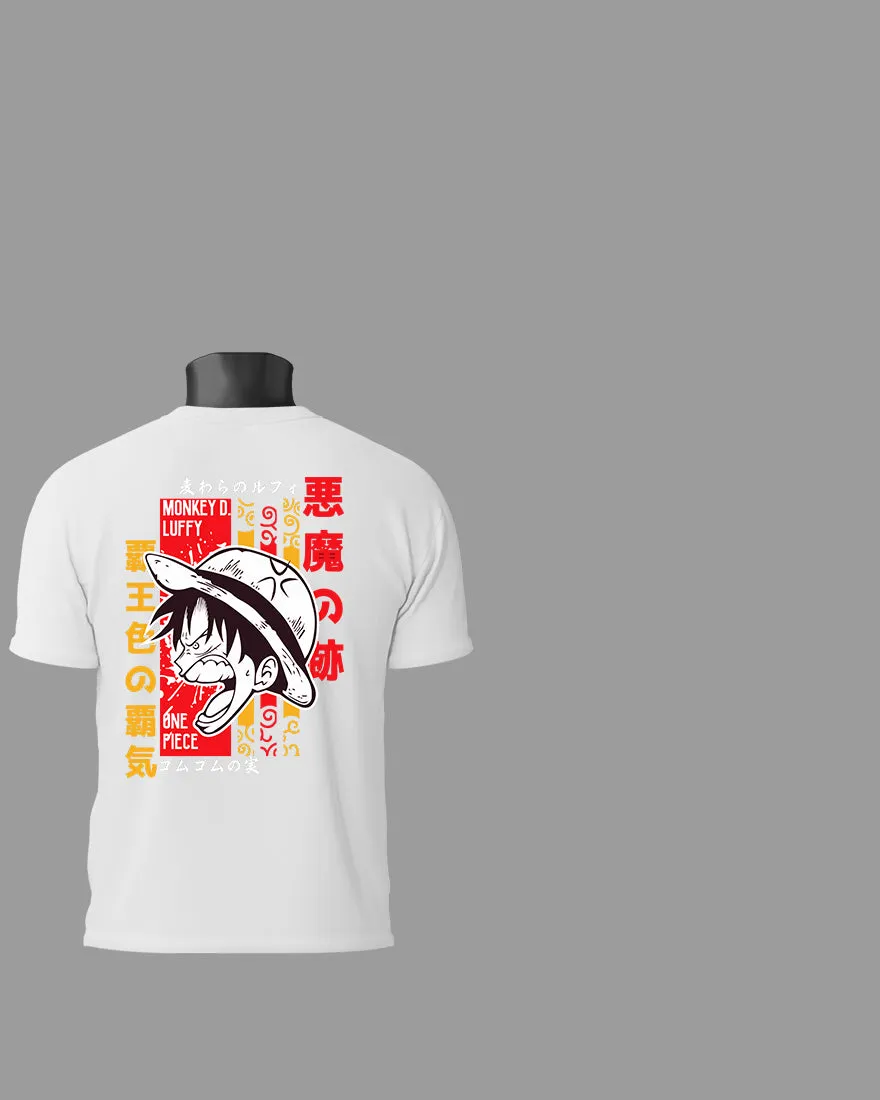 Mens Regular Tshirt Anime One Piece Luffy 9