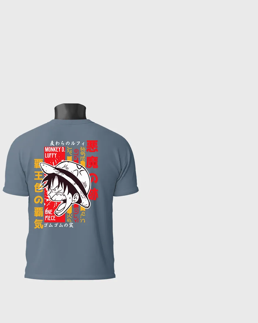 Mens Regular Tshirt Anime One Piece Luffy 9