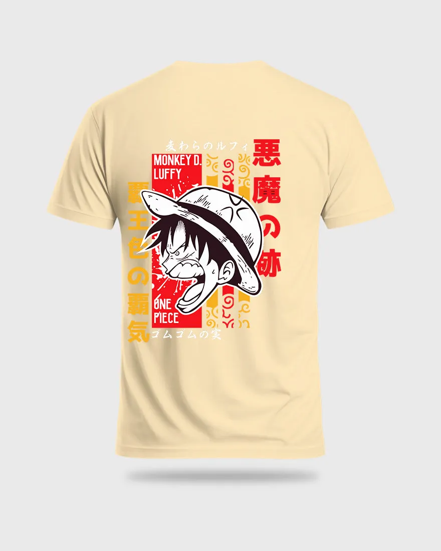 Mens Regular Tshirt Anime One Piece Luffy 9