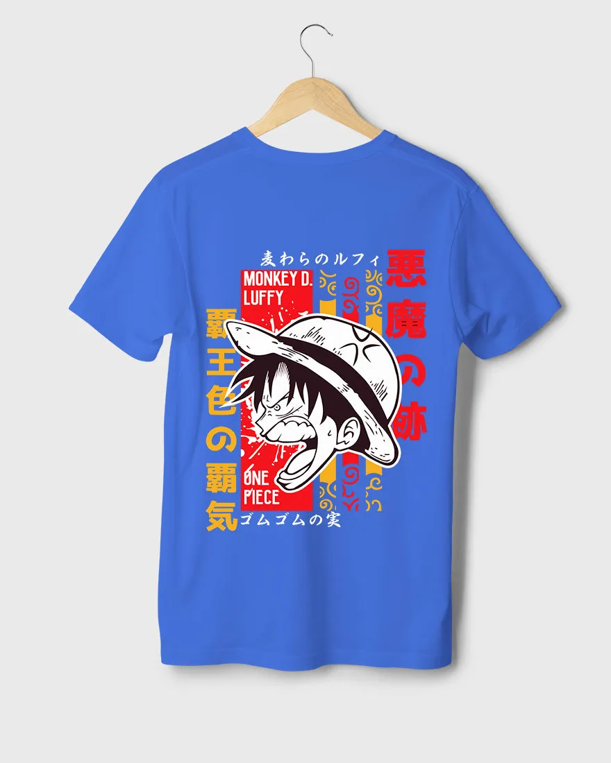 Mens Regular Tshirt Anime One Piece Luffy 9