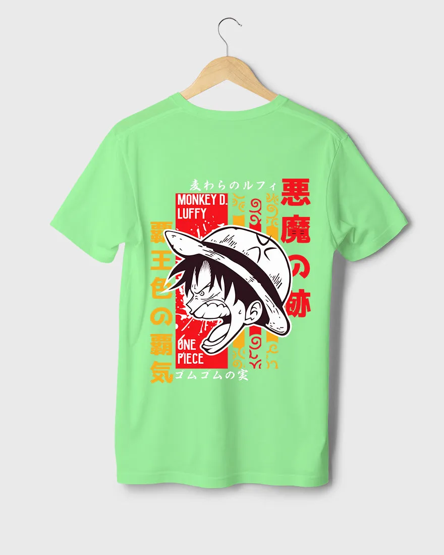 Mens Regular Tshirt Anime One Piece Luffy 9